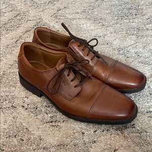Men's Brown Leather Dress Shoes
